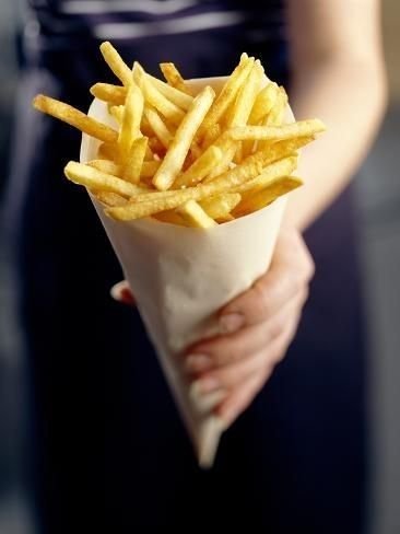 Cono de papas simple